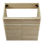 Modway Render 30" Faux Travertine Bathroom Vanity Cabinet - Travertine-8