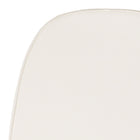 Flash Furniture Soft Fabric Chiavari Chair Cushion - Ivory-Ivory Fabric Upholstery