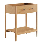 Modway Zaire 30" Bathroom Vanity Cabinet - Natural-MDF and Rubberwood