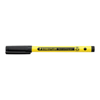 Staedtler Noris Writing Pen - 0.6mm - Black-DRY SAFE - can be left uncapped for days without drying up