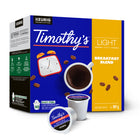 Timothy’s Breakfast Blend - Light Roast - K-Cup Coffee Pods - 30 Pack-Roast strength: Light