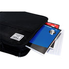 Hilroy 2" 3 Ring Utility Zipper Binder - Black/Grey-10
