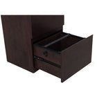Koss 2-Drawer Vertical Filing Cabinet - Cherry-Durable Cherry laminate finish