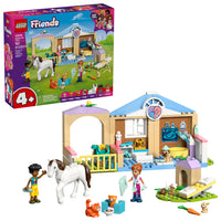 LEGO Friends Animal Vet Clinic-Vet playset with animal figures for preschoolers ages 4 and up