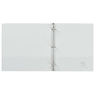 Avery Durable View Binder, 1" Sized Slant D Rings, White, (34002)-Slant Ring, 3 rings, Double Booster binder closure