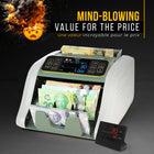 Kolibri Mixed Denomination Currency Counter (CAD/USD) with Advanced Counterfeit Detection-Zero-error counterfeit detection. KBR-500 is a 100% accuracy business-grade machine that protects businesses from counterfeits