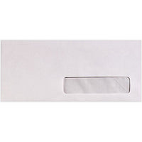JAM Paper #10 Right Side Window Envelopes - Bright White - 4 1/8" x 9 1/2" - 500 Pack-#10 right side window envelopes / 4 1/8 in. x 9 1/2 in. / 4.125" x 9.5" / 105mm x 241mm