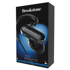 Brookstone AirFlex Athletic Wireless Bluetooth Headphones - Black-Keep the noise out and the music in with cVc noise cancelling technology