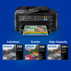 Epson T220 Ink Cartridge Combo Pack - High Capacity Black/Standard Capacity Colour CMY-Epson printing system is specifically designed to be used with Epson Genuine Cartridges. Use of non-genuine ink could cause damage not covered under the printer's limited warranty