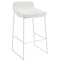 Modway Garner Bar Stool - White-Modern barstool