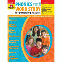 Phonics and Word Study for Struggling Readers Book for (EMC3361) - Grade 4 - 6-Publisher: Evan-Moor