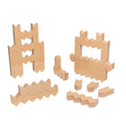 Educational Advantage ZigZag Blocks - Set of 30-Promotes imagination and logical reasoning skills