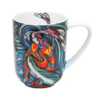 Oscardo Spirit Fish by Don Chase Porcelain Mug - 485ml-Indigenous Art Design - Spirit Fish by Don Chase, Ojibway artist, First Nations artwork celebrating cultural heritage and tradition