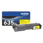 Brother Genuine TN635XLY Toner Cartridge - High Yield - Yellow-Superior quality with reliable, consistent performance