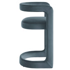 Modway Winslow Performance Velvet Counter Stool - Cadet Blue-Dense Foam Padding