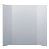 Flipside Project Board - 1 Ply - 36"W x 48"L - White - 24 Pack-Age group and grade: Ages 3 - 18 and grades preschool - 12th