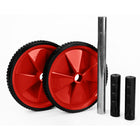 Everlast Duo AB Exercise Wheel - Red-Strengthens arms and shoulders
