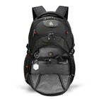Swissdigital Vector Backpack with SD Finder-ADD-A-BAG SYSTEM: The intelligent Add-A-Bag system is not only a tremendous relief for your multi-luggage travel, but it is also extremely easy to handle. Simply connect your bag to the luggage with an integrated luggage strap in a hands-free way. The trolley sleeve fits over upright luggage handle, allowing you to connect your backpack to the suitcase and pull with one hand.