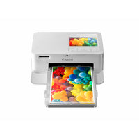 Canon SELPHY CP1500 Colour Photo Printer - White-The sleek and modern design reflected in how easy it is to use even with powerful features such as Wi-Fi and smartphone connectivity.