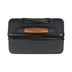 Bugatti Cannes 18.5" Hardside Carry-on Luggage - Black-Double 360-degree spinner wheels for smooth and quiet rolling (8 wheels)