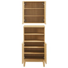 Modway Render Bathroom Cabinet Set - Oak-Assembly Required