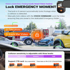 Vantrue S1 Pro MAX 4K Dash Cam with 64 GB SD Card-Enhanced night imaging helps provide clear evidence during nighttime driving or incidents
