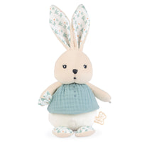 Kaloo K'doux Rabbit Dove - Small-Babies will instantly love it in its muslin top, adorned with little embroidered buttons