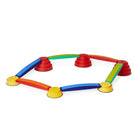 Winther GONGE Build N' Balance Tactile Set-Each element comes with an easily identifiable tactile structure, with which children soon become familiar when they use the elements without shoes