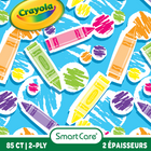 Crayola - Cube Tissue Box - 85 Count-Each box contains 85 soft 2 ply facial tissues designed for everyday comfort