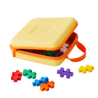 Plus-Plus BIG Travel Case - Set of 15-The Travel case is great to take to restaurants, road trips, anytime you are on the go