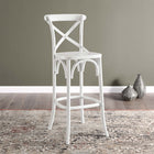 Modway Gear Bar Stool - White-6