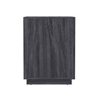 Manhattan Comfort Soren 32" Contemporary 2-Drawer Nightstand - Charcoal Grey-Built to last: Made with durable materials and quality construction