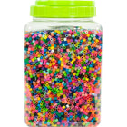 Perler Multi-Mix Fuse Beads Jar - 22000 Pack-Mega set comes with 30 different colors, including parrot green, raspberry, cheddar, and hot coral