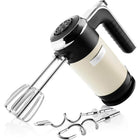 Westinghouse Retro Hand Mixer - White-Thanks to the ergonomic handle, the device is very comfortable and easy to handle