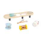 Janod Sweet Cocoon Caterpillar Music Stand-Helps develop hearing acuity and musical interest.