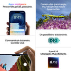 Apple - iPhone 16 Plus 6,7" - 128 Go - Noir - Débloqué-Personnalisez Votre iPhone: Avec iOS 18, donnez la couleur de votre choix aux icônes de l'écran d'accueil. Retrouvez vos images préférées plus rapidement dans l'app Photos repensée. Et ajoutez des effets animés amusants à n'importe quel mot, phrase ou émoji dans un iMessage