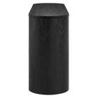 Modway Duval 62" Oval Sideboard - Black-Assembly Required