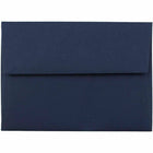 JAM Paper Stationery Set - 25 White Cards and 25 A6 Envelopes - Navy Blue - set of 25-Size: A6 (4.75" x 6.5")