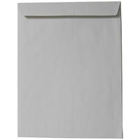 JAM Paper 9 x 12 Open End Catalog Envelopes, Grey, 10 Pack (1293961P)-Colour: Grey