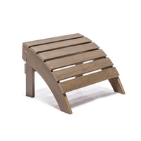 Backyard Lifestyles Footrest - Brown-Durable Weather Resistant Polystyrene: HIPS, High Impact Polystyrene.