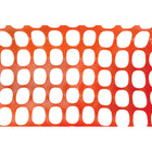 Zenith Safety Heavy-Duty Safety Fence - 100' L x 4' W - Orange-Made of strong high density polyethylene with high tear resistance