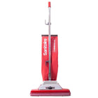 Sanitaire TRADITION SC899H Wide Track Commercial Upright Vacuum - Red-Increase productivity with a 16" wide cleaning path