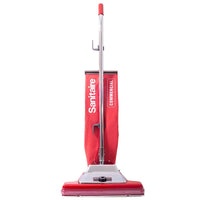 Sanitaire TRADITION SC899H Wide Track Commercial Upright Vacuum - Red-Increase productivity with a 16" wide cleaning path