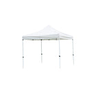 Dura Housewares Cayman Folding Gazebo - Height Adjustable - White-Includes a carrying bag for easy transport
