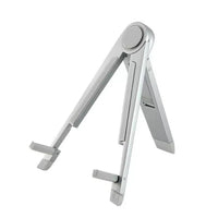 NuTech Multifunctional iPad Stand for Phones/Tablets and Laptops - Silver-Display Tablet in both portrait and landscape modes