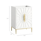Modway Awaken 24" Bathroom Vanity Cabinet - White-Spacious Storage