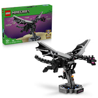 LEGO Minecraft The Ender Dragon-Take flight with the Minecraft Ender Dragon LEGO figure, for play and decor