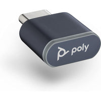 HP Poly BT700 USB-C Bluetooth Adapter-Wireless Connectivity: Greater wireless range and faster connection to take calls anywhere. 