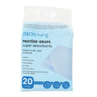 BIOS Living Disposable Underpads - Small - 120 Pack-Reduces odors