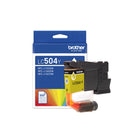Brother Genuine LC504YS Ink Cartridge - Standard Yield - Yellow -Standard yield ink cartridge, print up to 500 pages